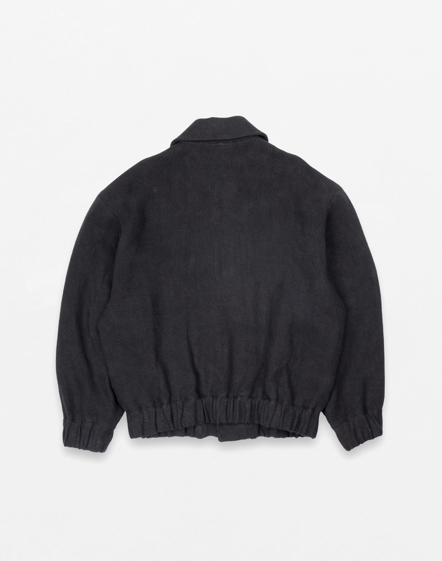 Lemaire - SHORT UTILITY JACKET (COAL) — EQUIPMENT